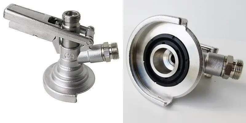 Bierkoppeling, Vlak schuif (Grolsch)